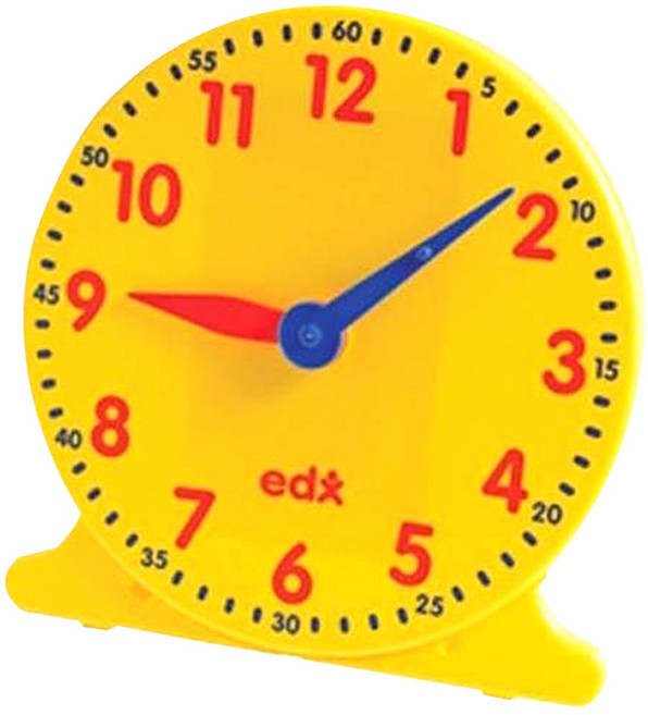 이디엑스에듀케이션 학습용 모형시계 12시간 학생용 지름 11cm, 1개