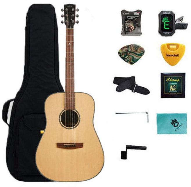 헥스 스팅 어쿠스틱 기타 D350, Glossy, 1개