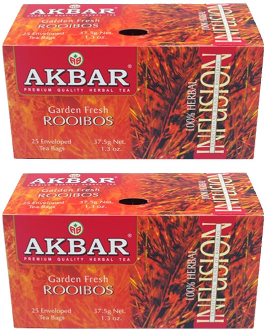 아크바 루이보스 차, 1.5g, 25개입, 2개