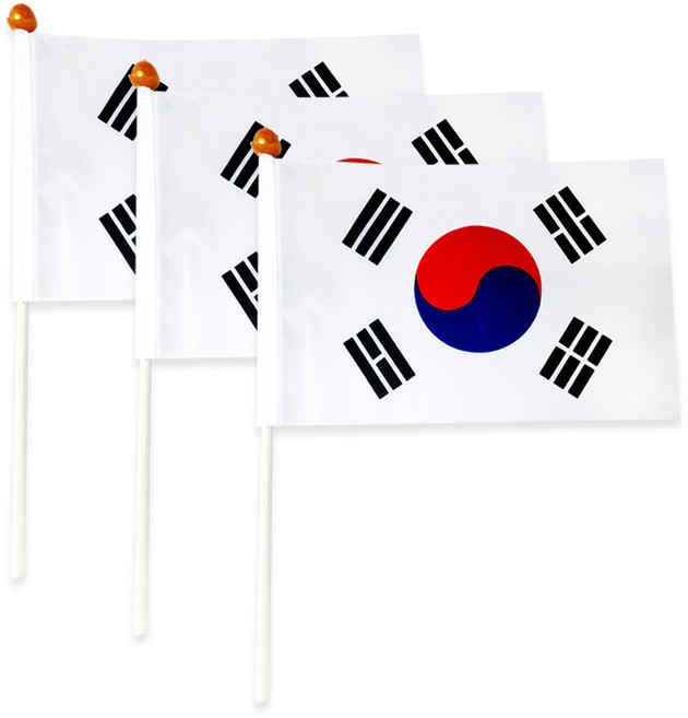 MEO 국산 천수기, 태극기, 3개