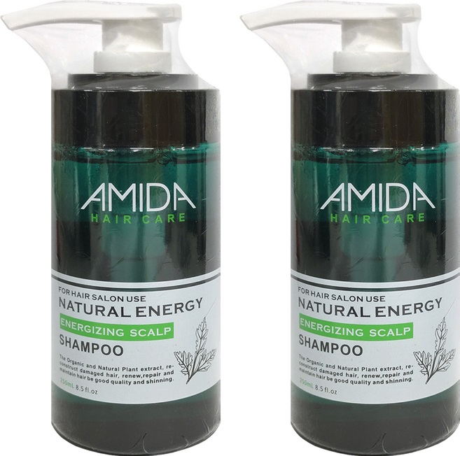 aMIDa 阿蜜達 蜜拉平衡控油洗髮精, 250ml, 2瓶