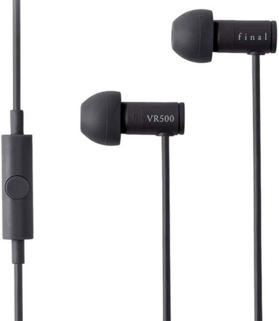final 入門款電競入耳式耳機, VR500 for Gaming, 黑色