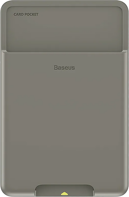 Baseus 倍思 手機背貼矽膠卡套 92mm*60mm, 深灰色, 1個