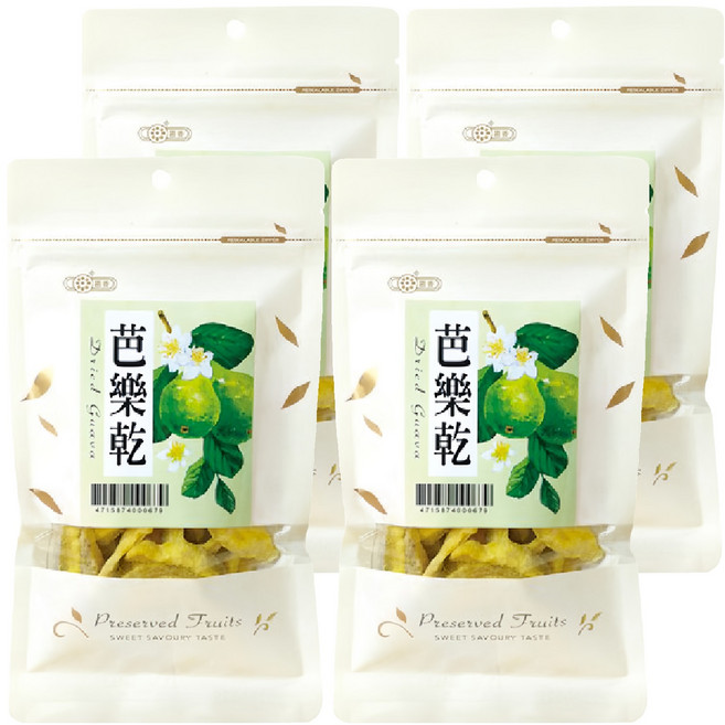 惠香 芭樂乾, 100g, 4包