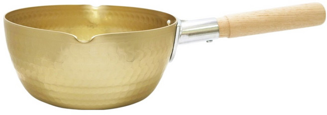 hokua 北陸 小伝具錘目紋雪平鍋, 20cm, 金色, 1個