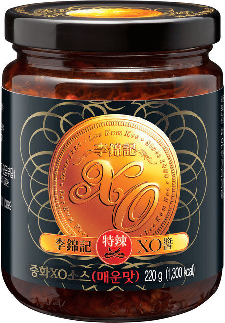 이금기 중화 XO소스 매운맛, 220g, 1개