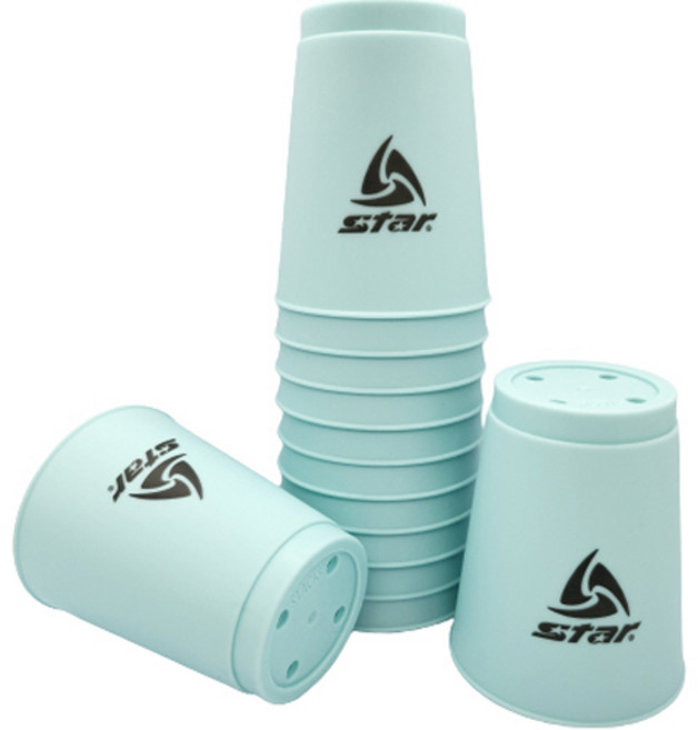 스타스포츠 컬러 스택스컵 12p, 민트, 1개