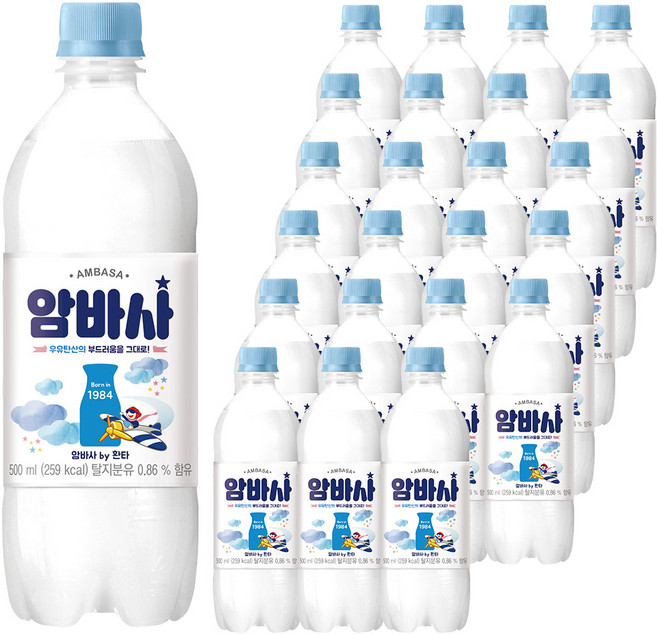 암바사 by 환타, 500ml, 24개