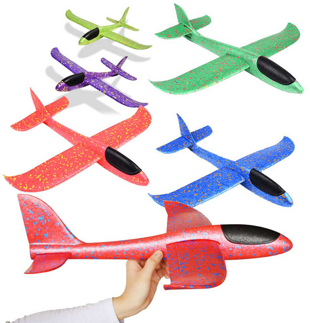 글라이더 비행기완구, 랜덤발송, 6개