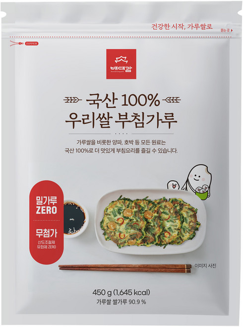 배대감 우리쌀 부침가루, 450g, 1개