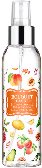 부케가르니 프레그런스드 헤어&바디미스트 트로피컬피치, 145ml, 1개