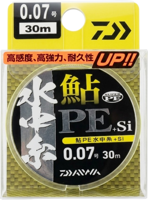 DAIWA 大和 AYU PE SUICYUITO + si 釣線, #0.07, 1個