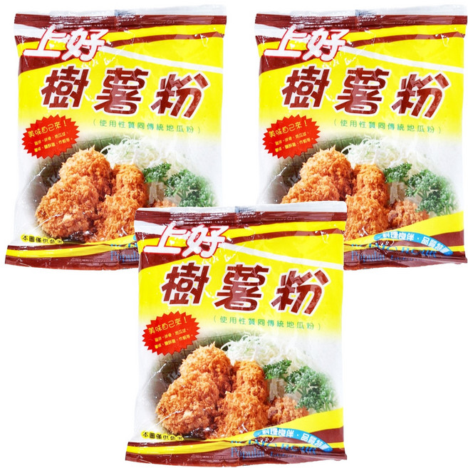 上好 樹薯粉, 200g, 3包