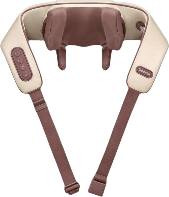 breo 倍輕鬆 肩頸按摩器 N5 Mini, 咖色