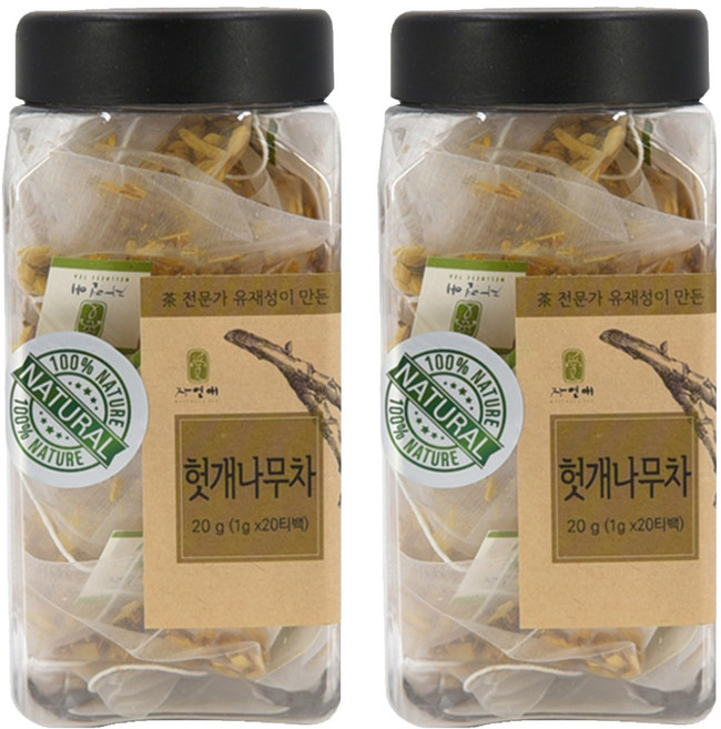 자연애 헛개나무차, 1g, 20개입, 2개