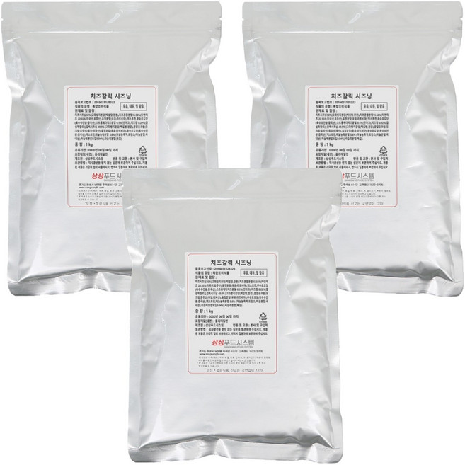 상상시즈닝 치즈갈릭 시즈닝, 1kg, 3개