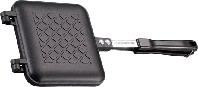 CAPTAIN STAG 鹿牌 平面熱壓吐司夾, 352mm, 1個