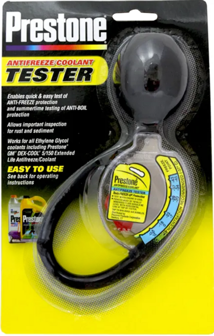 Prestone 百適通水箱濃度檢測器 AF-1420 TESTER, 1個, 黑色