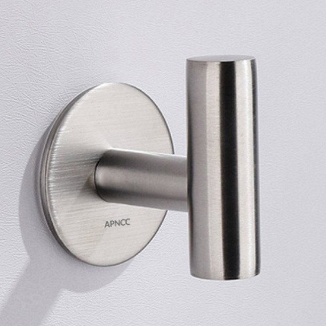 앞날창창 부착식 후크걸이, 그레이, 3개