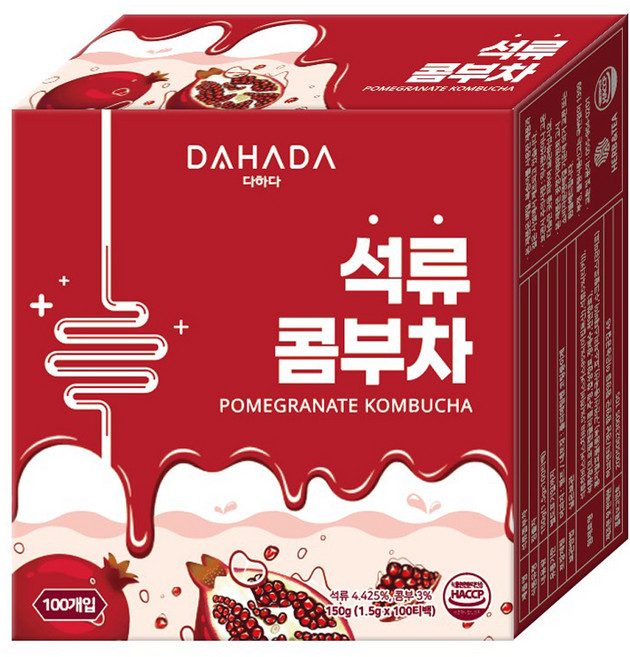 다하다 석류콤부차, 1.5g, 100개입, 1개