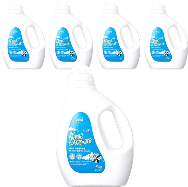 애터미 액상 세탁세제 본품, 2kg, 5개