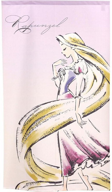 Rapunzel 長髮公主樂佩 迪士尼花朵公主長門簾, 樂佩