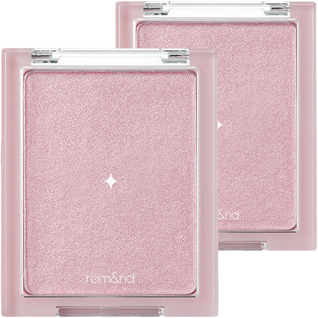 롬앤 시스루 베일라이터, 02 문 키스드 베일, 5.5g, 2개