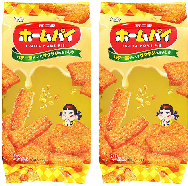 FUJIYA 不二家 千層派22枚, 110g, 2入