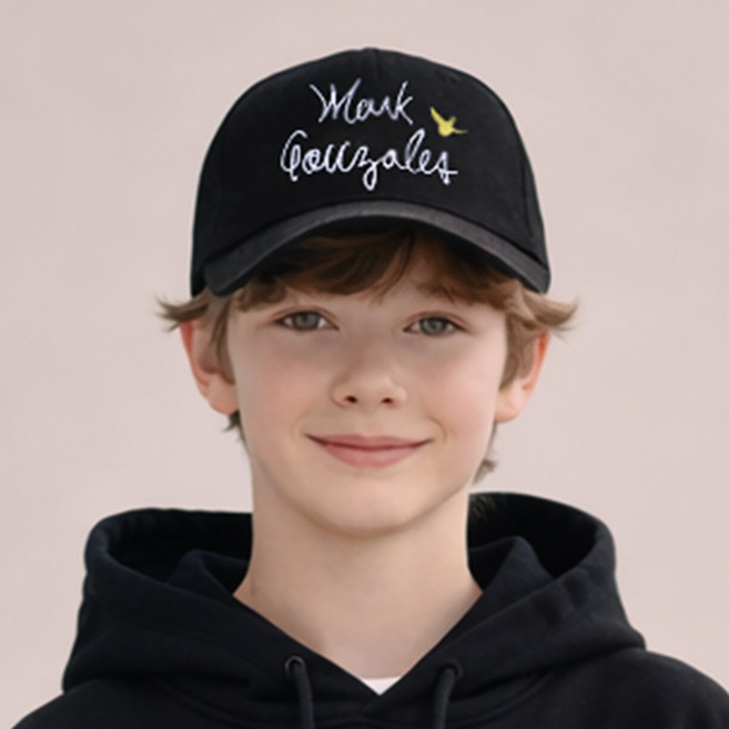 MARK GONZALES KIDS 刺繡經典棒球帽 MK-20