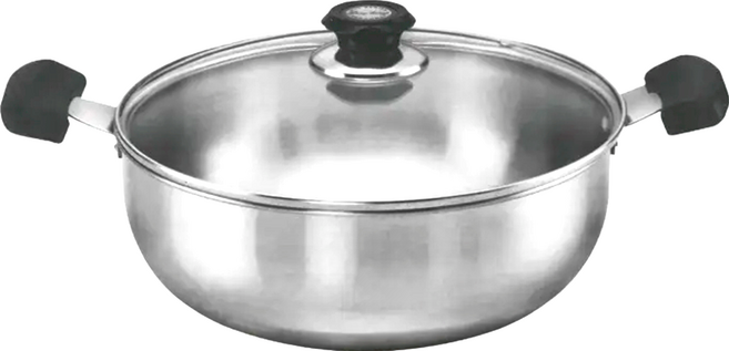 霸王 團員火鍋 不鏽鋼304材質, 32cm, 1個