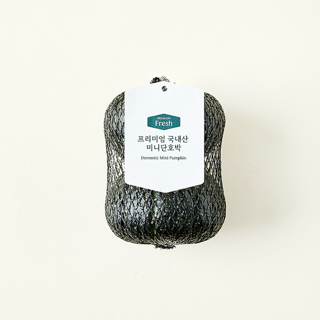 프리미엄 국내산 미니단호박, 300g, 2개입, 1개