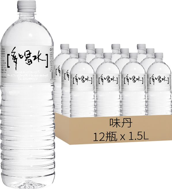 多喝水 礦泉水, 1.5L, 12瓶