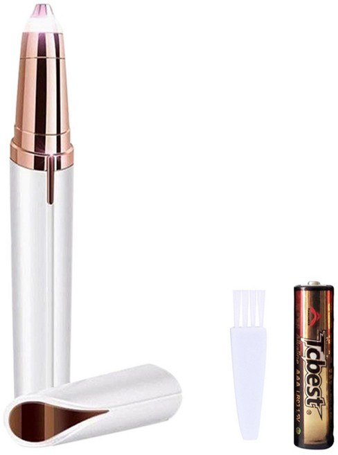 애디케어 휴대용 눈썹제모기, AD-S806, 화이트