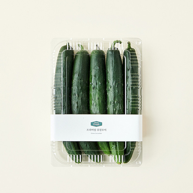 프리미엄 취청오이, 5개입, 1개