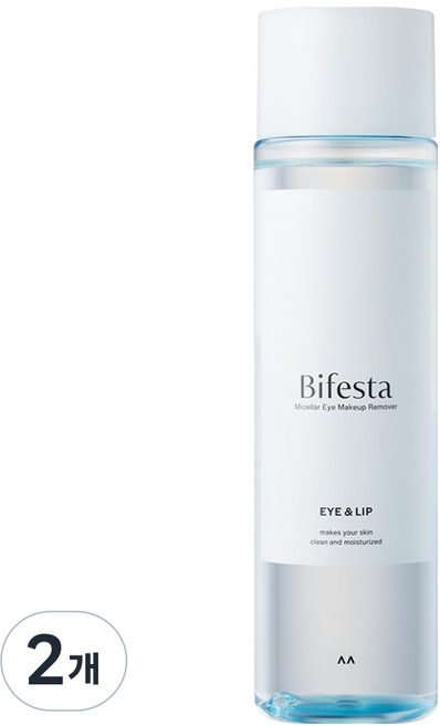 비페스타 미셀라 립앤아이 리무버, 195ml, 2개
