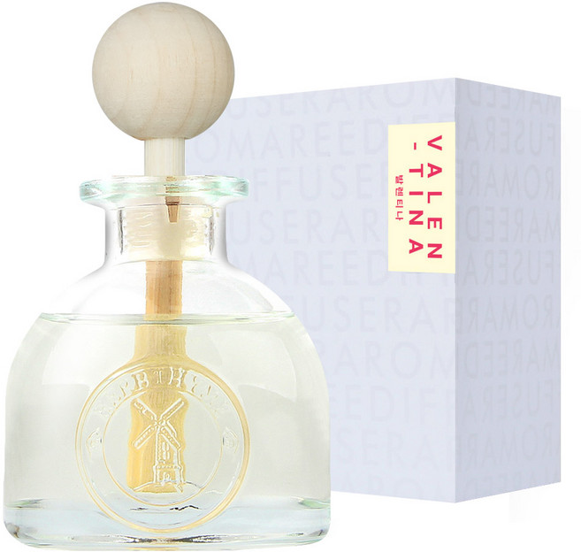 허브타임 퍼퓸 플러스 리드 차량용 디퓨저 60ml 본품, 발렌티나, 1개