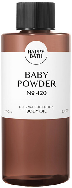 해피바스 오리지널 컬렉션 바디오일 베이비파우더, 250ml, 1개