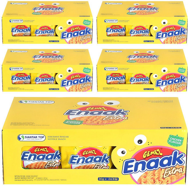 에낙 라면과자, 30g, 120개