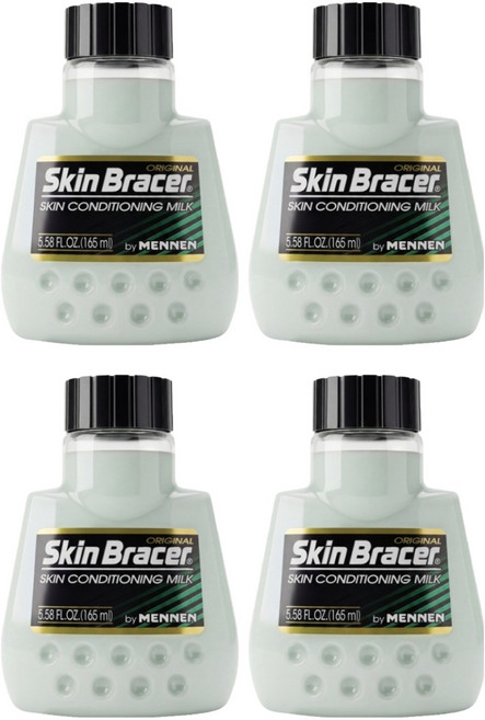 멘넨 스킨브레이서 스킨 컨디셔닝 밀크 남성 로션, 165ml, 4개