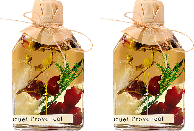 LONGFINE 朗氛 植物精油 無火香薰精油香薰擺飾, 香格里拉, 100ml, 2個