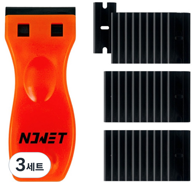 노웻 멀티 스크래퍼 + 리필날 30p 세트, 3세트