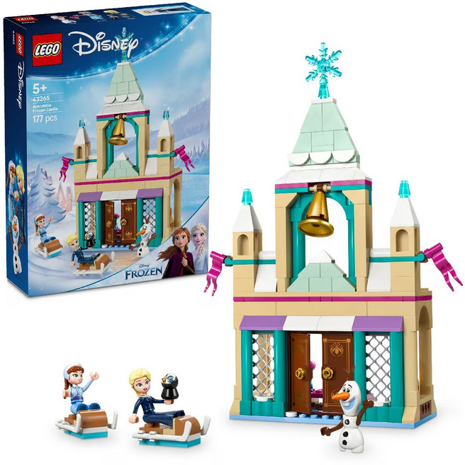 LEGO 43265 迪士尼系列, 阿倫戴爾冰凍城堡 多色, 1盒