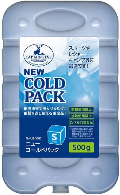 CAPTAIN STAG 鹿牌 保冰冰磚/保冰劑 S 500g, 1個