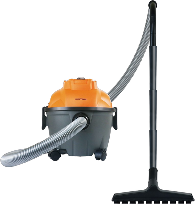 MATRIC 松木家電 居家乾溼吸吹筒式吸塵器 MG-VC1020 10L 原廠保固, 灰色