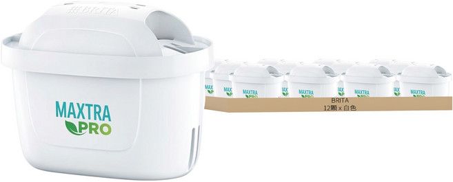BRITA MAXTRA PRO ALL-IN-ONE 濾芯, 白色, 12顆