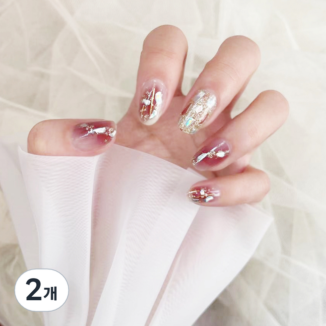 잇템샵 젤네일 스티커, 2개, 91 베키