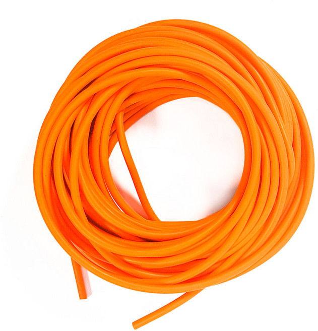 천연 라텍스 다용도 폴라위치 원형 밴드 2050, 오렌지, 1개