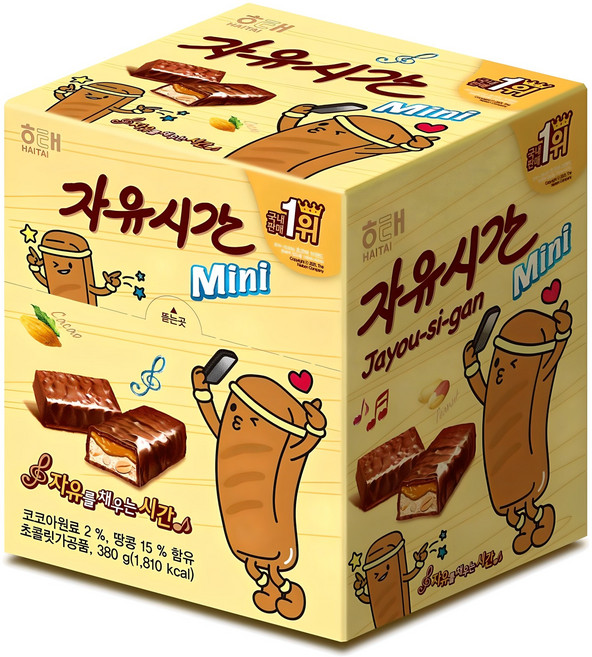 자유시간 미니, 380g, 1개