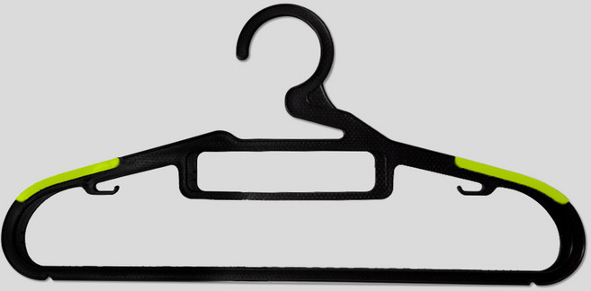 아임홈리빙 베이직 논슬립 행거 옷걸이, 그린, 50개