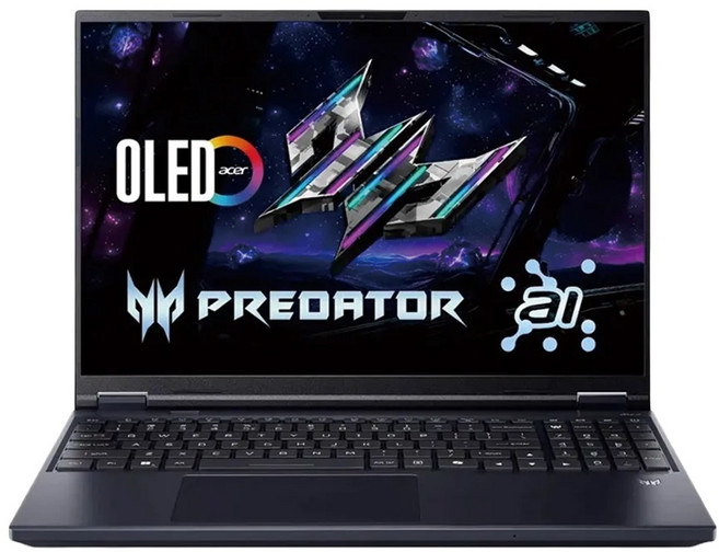 acer 宏碁 Predator 筆記型電腦 16吋 WQXGA 240Hz OLED 鏡面/Ultra 9 275HX/NVIDIA RTX 5070 8G, 黑色, PHN16S-71-90J2, 512GB SSD, 16GB DDR5, Windows 11